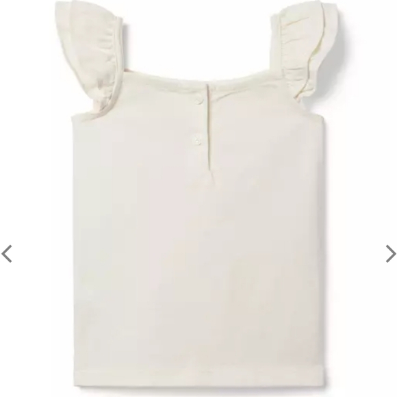 Janie and Jack Fun in the Sun Ruffle Sleeve Top 12-18 months - Picture 4 of 7